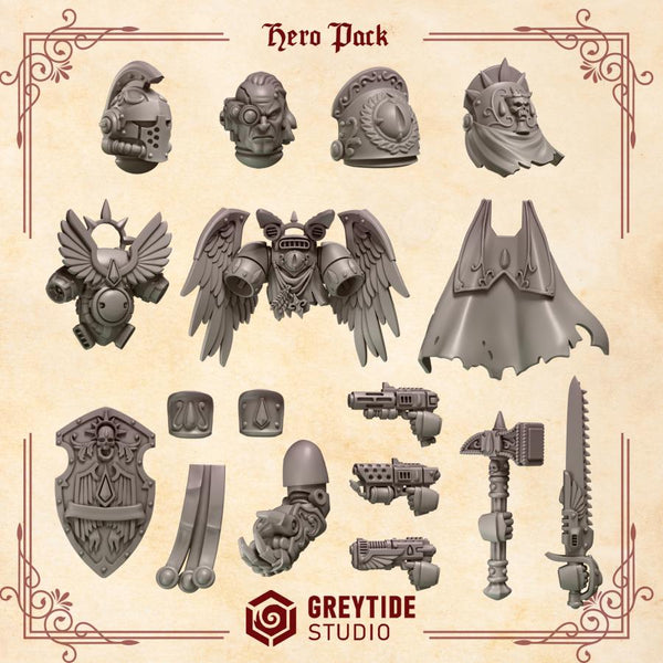 Crimson Lords Hero Pack