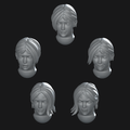 Anime Head Pack 4 - Battle Nuns